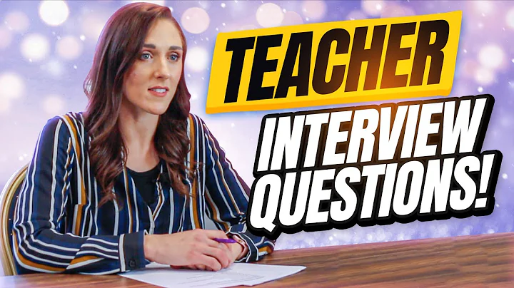 TEACHER Interview Questions and Answers! - DayDayNews