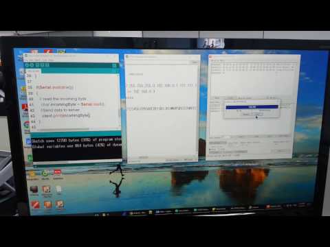 Arduino - PHPoC Shield Raw TCP Client