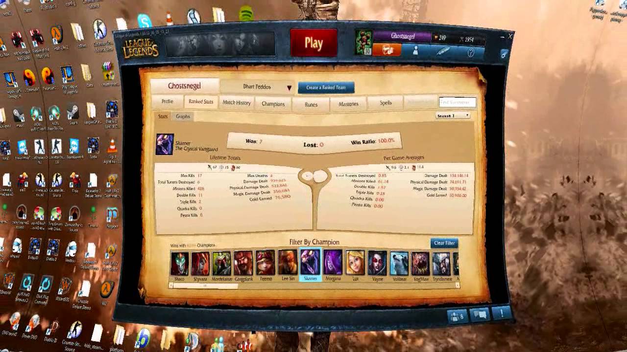 Best LoL Stats Ever !!!! - YouTube