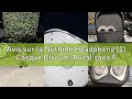 Avis sur la Nothing Headphone (1) Casque Circum-Aural sans Fil avec Réduction Active du Bruit, 80h A