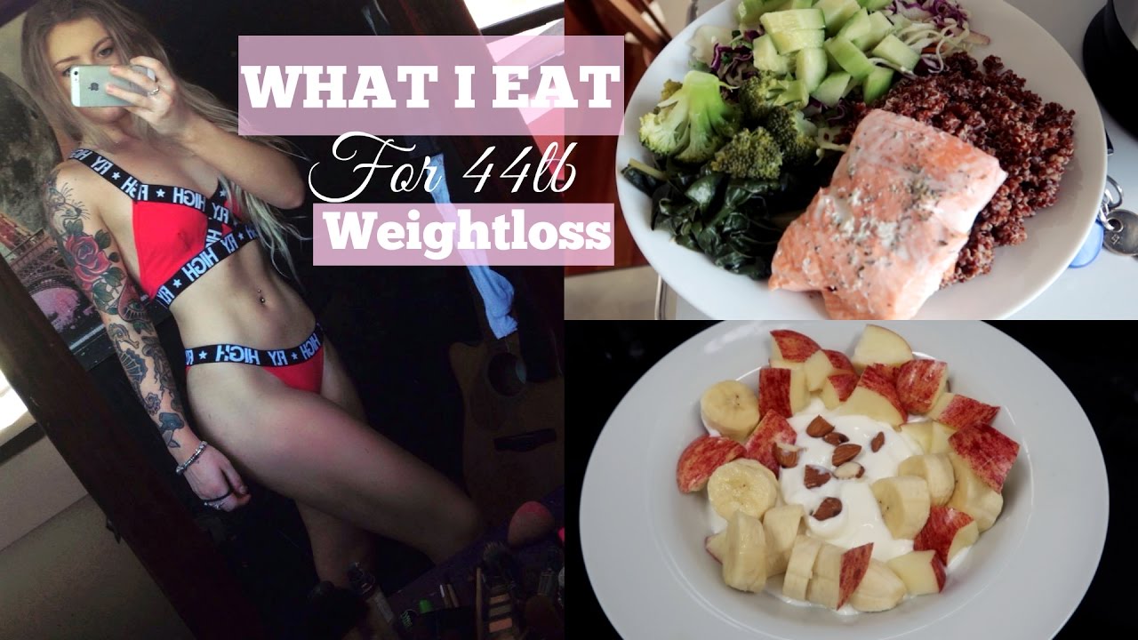 vocal star 44lb Weightloss: What I Eat in a Day I