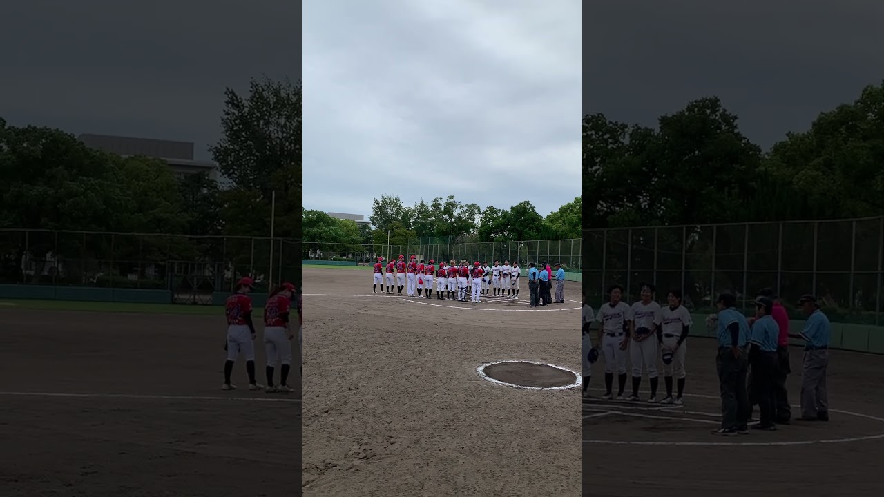 武庫川女子大学戦 #shorts #女子野球チーム