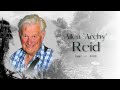 Live Stream of the Funeral Service of Allen Reid