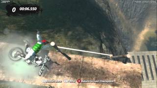Trials Evolution: The Big Drop Track Central Maps Gameplay XBLA [HD]