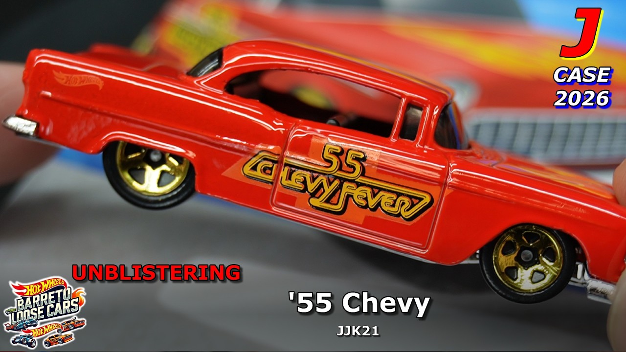 55 Chevy (JJK21) | Main Line 2026 - 180/250 | Hot Wheels | 1/64