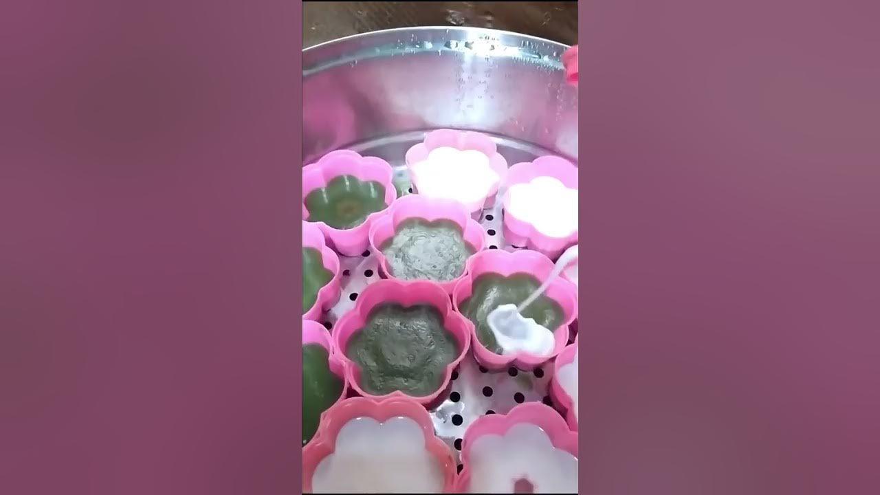 CARA BUAT KUE LAPIS BUNGA CANTIK