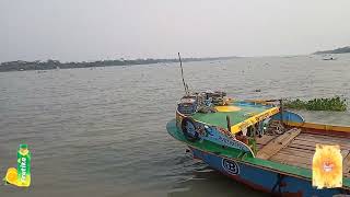 নেছারাবাদ স্বরূপকাঠি সন্ধ্যা নদীর সৌন্দর্য।। beauty of the river Nesarabad Swarupakathi evening,,