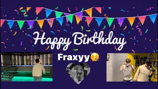 FRAXYY BHAI KA BDDAY❤️‍🔥🥳||   #lafda #sallukvlogs