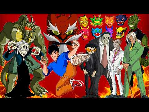 23 Villains From The Jackie Chan Adventures 2000 Animated Series Nostalgie 