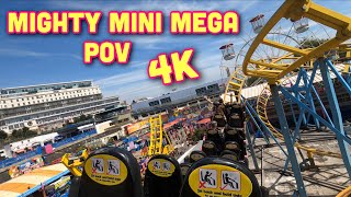 Mighty Mini Mega - On-Ride POV - Adventure Island Southend - 4K