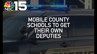 Mobile County schools to get their own deputies - NBC 15 WPMI