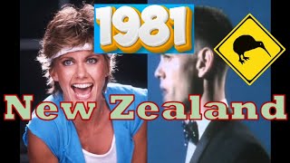 New Zealand Singles Charts 1981 (Every songs)