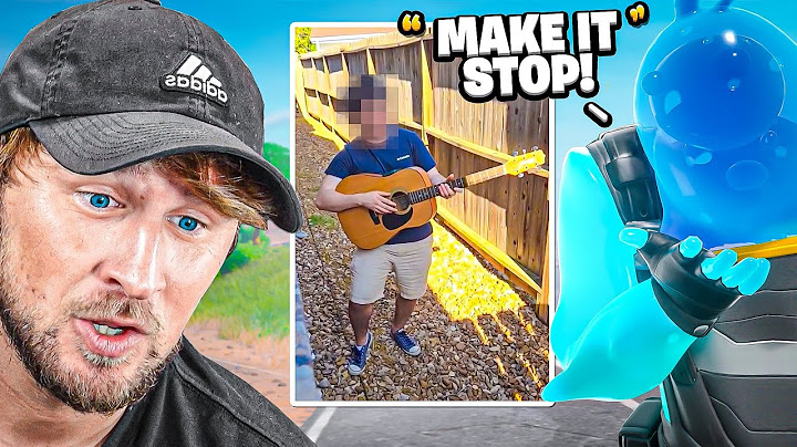 I Hired A Guy To Sing Outside Sarah's House...