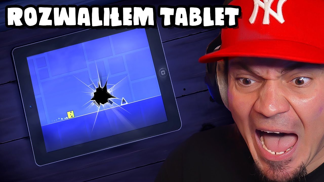 🧊 ROZWALIŁEM TABLETA PRZEZ GEOMETRY GRASZ!... oraz gram w WASZE MAPKI! | Geometry Dash #26