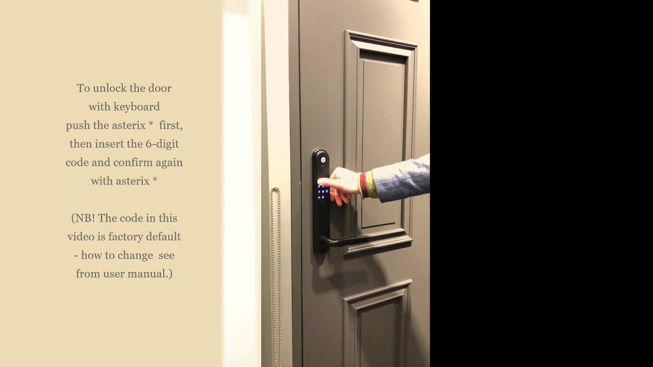 Yale Doorman simple user guide