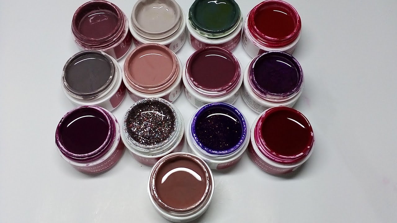 cartella colori passione unghie colori gel