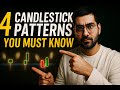 The Only 4 Candlestick Patterns You Need to Become a Profitable Trader #candlestick #priceaction