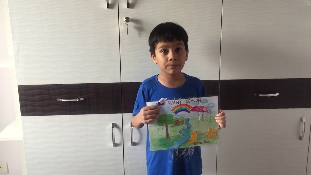 Show and Tell on Rainy season ☔️ for Kindergarten Kids YouTube