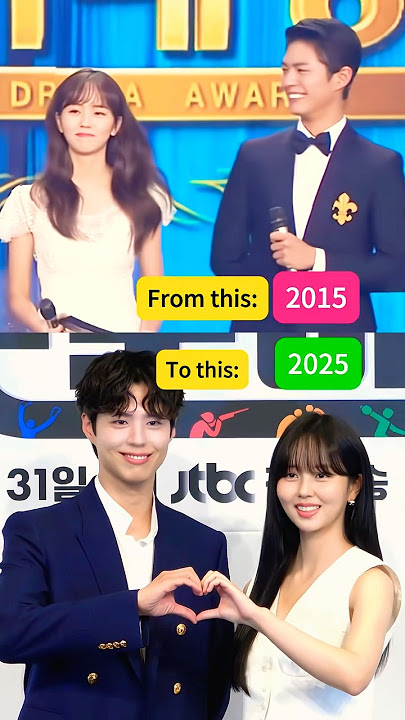 After 10 years, they're finally in a drama together 🥰🥰 #parkbogum #kimsohyun #goodboy
