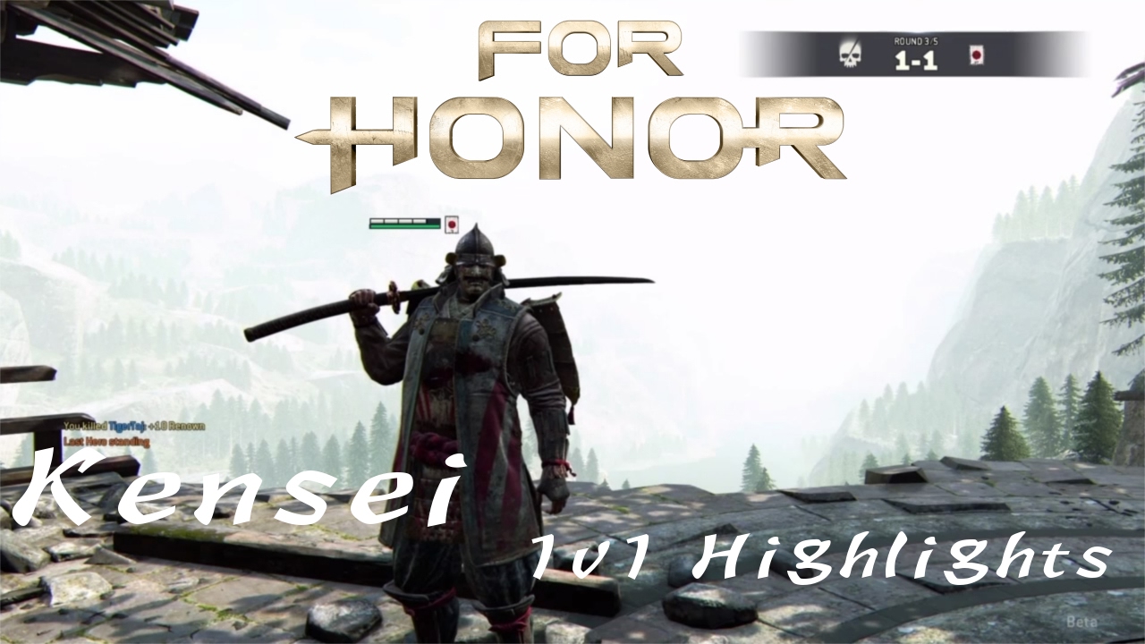 For Honor Open Beta Kensei 1v1 Highlights