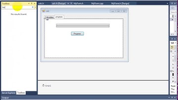 Windows Form Application - C++ -  Add Progress Bar - Kurdish