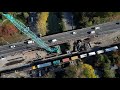 The new Heathcote Railway Bridge - by Drone