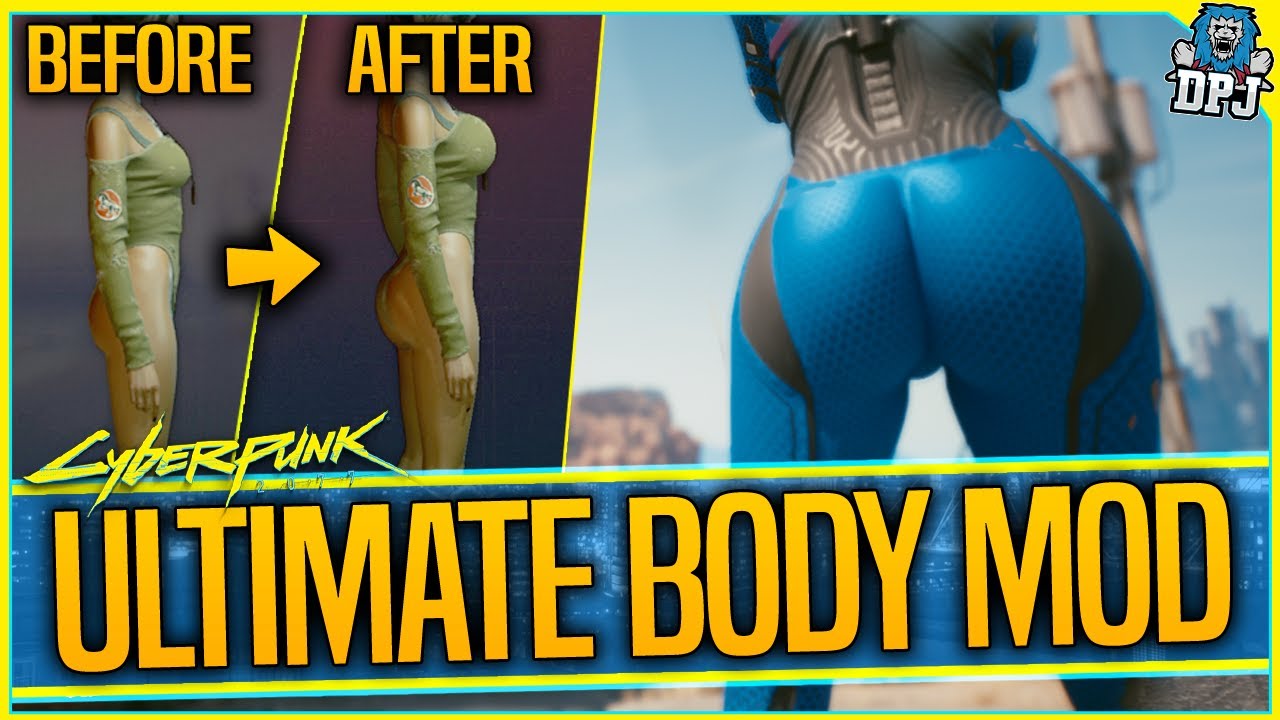 Ultimate Female Body Mod Bigger Booty And Chest Cyberpunk 2077