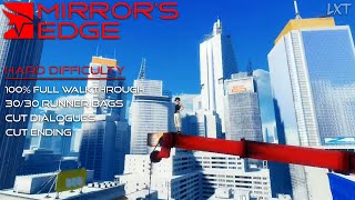 Mirror's Edge™ [100% Hard Difficulty Cut Content Walkthrough]