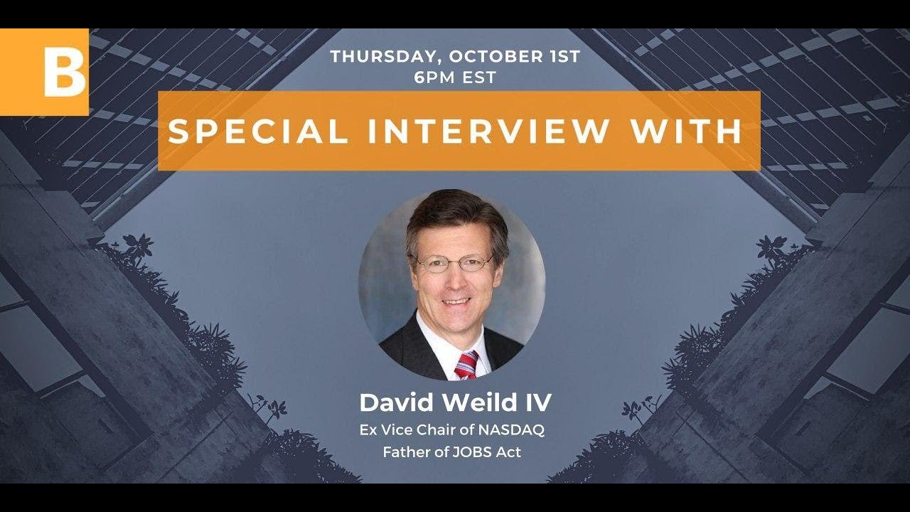 Special Interview with David Weild IV