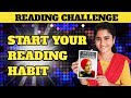 Reading challenge for beginners to form habit  easy way