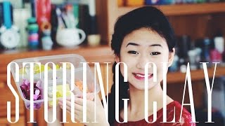 How I Store My Clay and Finished Pieces - Beginners Guide to Polymer Clay