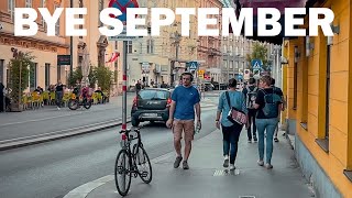 Vienna Walk, End Of September 2023 | 4K Hdr