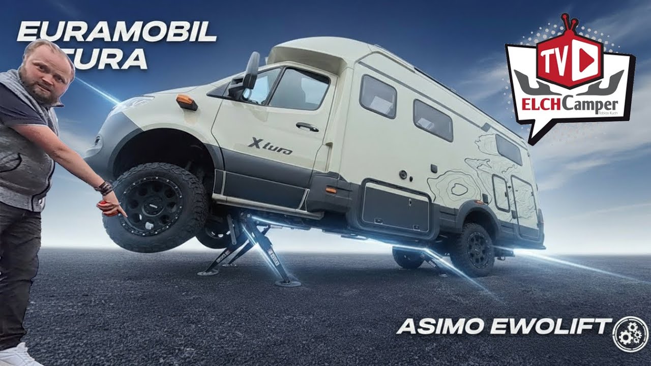 Eura-Mobil Xtura + Asimo Ewolift + Hubstützen + Sprinter 4x4 Allrad
