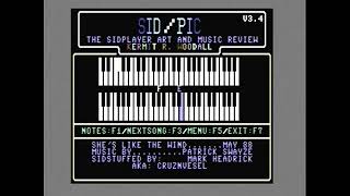 "She's Like the Wind" | Patrick Swayze | Dirty Dancing Soundtrack REAL | C64C Sid Player – REAL SID