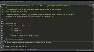 93- OOP VII Method [Extend & Override]