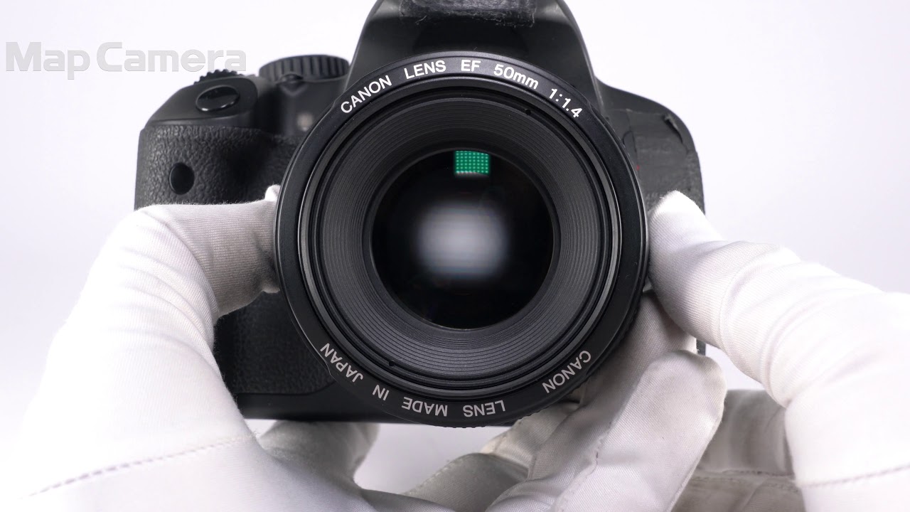 Canon (キヤノン) EF50mm F1.4 USM 良品 - YouTube