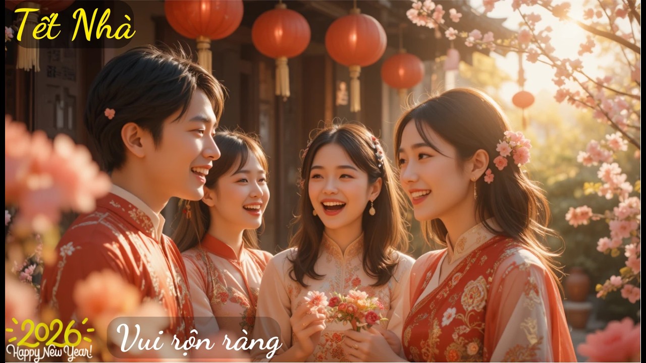 Nhạc Tết 2026 Hay Nhất | Chúc Tết Nhà Mình – Xuân Vui Sum Vầy