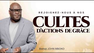 Bishop JOHN MBOKO du 26/04/2026