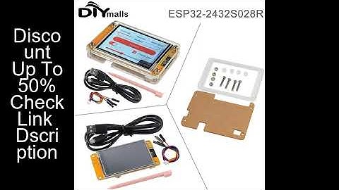 2.8" ESP32-2432S028R ESP32 Display ILI9341 Resistive Touchscreen TFT LCD Module ESP-WROOM-32 Develop