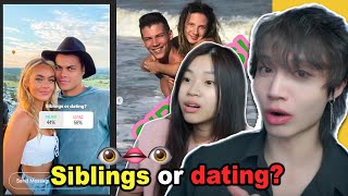 Are They Siblings Or Dating Challenge (with my sister lol)