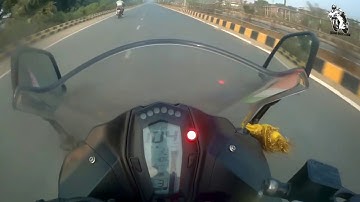 pulsar RS 200 vs Apache RR 310 Drag Race