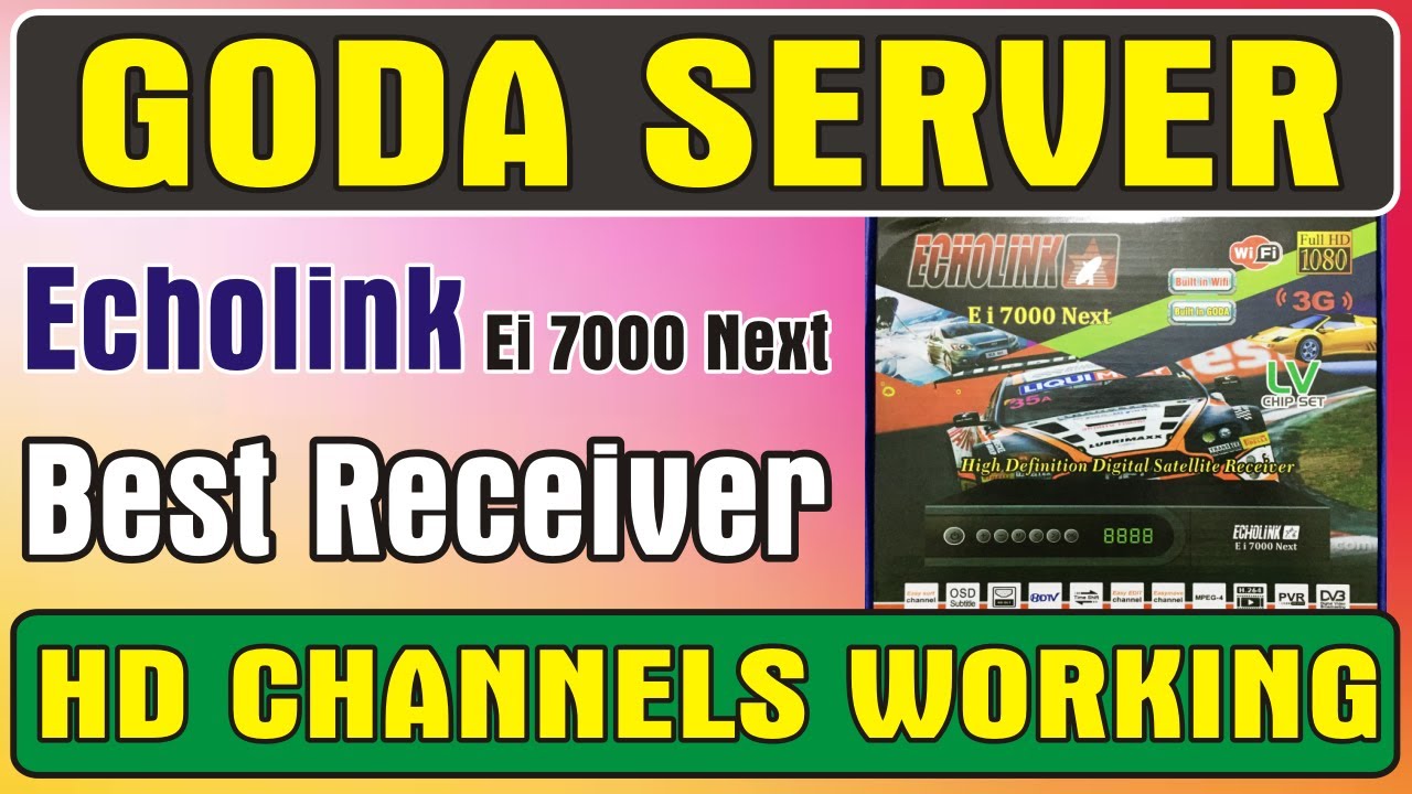 Echolink Ei7000 Next | Goda Server Built in Wifi Dscam | Rohan Khan Tech