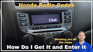 how do i get a radio code?