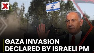 Israeli PM Netanyahu Announces Full-Scale Invasion Of Gaza Strip | Israel Gaza War | NewsX World