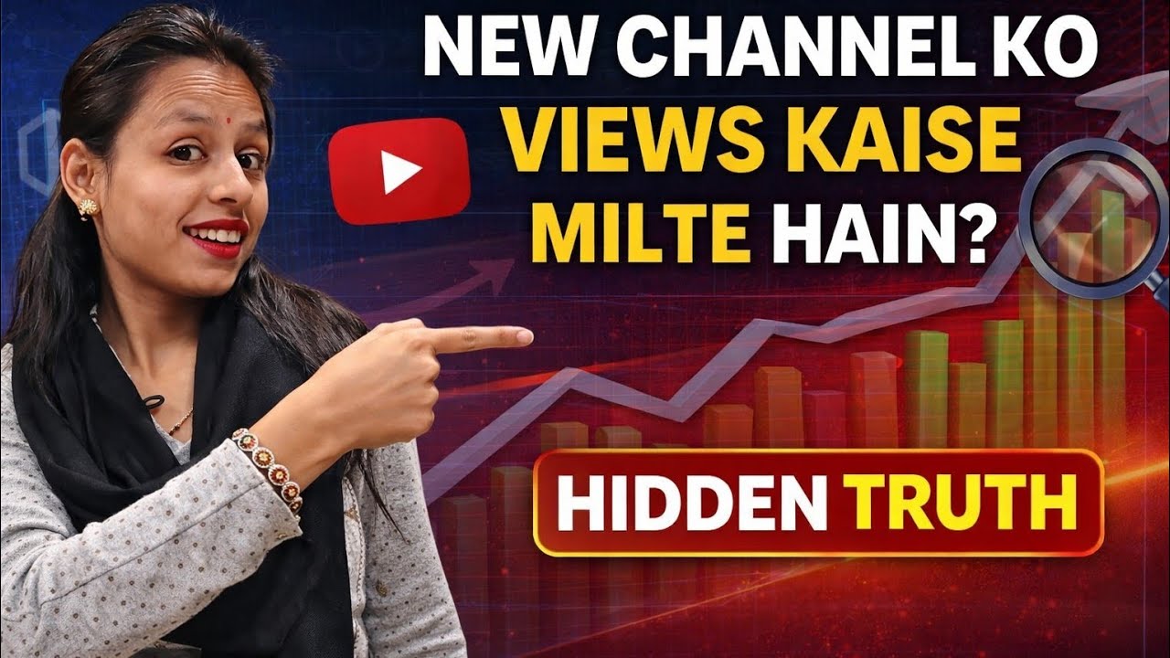 New Channel Ko Views Kese Milte hai ? Secret revealed 😱