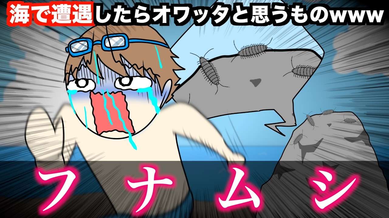 【恐怖】海で遭遇したらオワッタと思うものwwwww