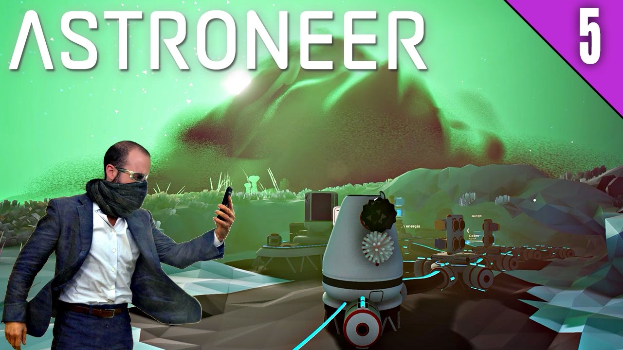 ASTRONEER #5 | NUEVO PLANETA, BASE A CUBIERTO | Gameplay Español gameplay español transistor