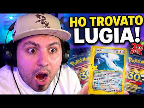 TROVO LUGIA PRIMA EDIZIONE MENTRE APRO POKEMON 30 ANNIVERSARIO