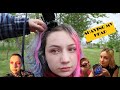 Dyeing my Hair and Shaving my head!🪒