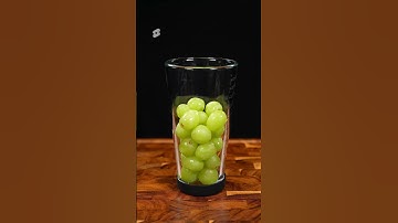 frankenstein’s go go juice @kochiasmr #grapes #kiwi #greenjuice